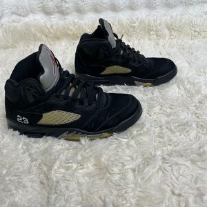 Air Jordan 5 Retro Black Metallic